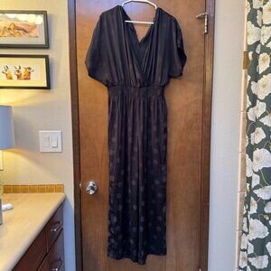 Madewell Wrap-Front Smock-Waist Jumpsuit